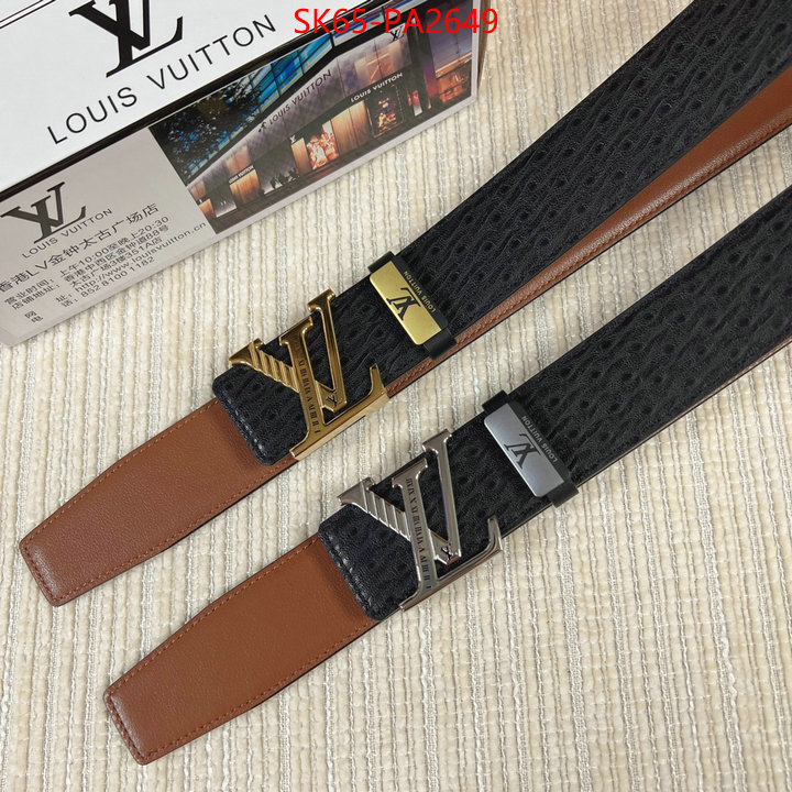 Belts-LV wholesale 2024 replica ID: PA2649 $: 65USD