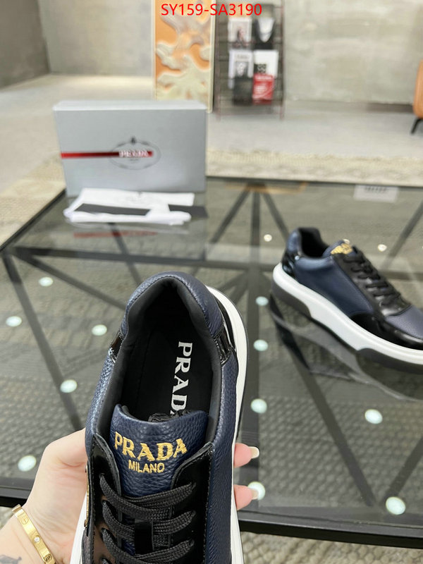 Men shoes-Prada unsurpassed quality ID: SA3190 $: 159USD