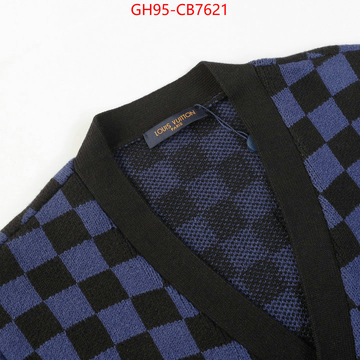 Clothing-LV replica designer ID: CB7621 $: 95USD