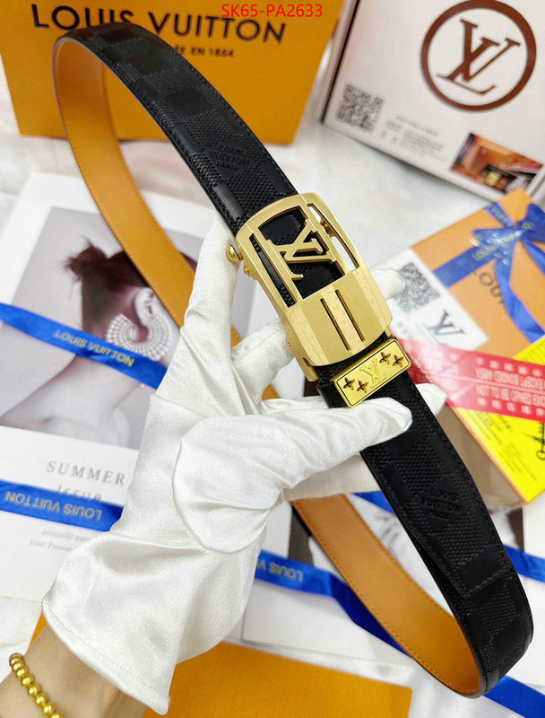 Belts-LV 2024 luxury replicas ID: PA2633 $: 65USD