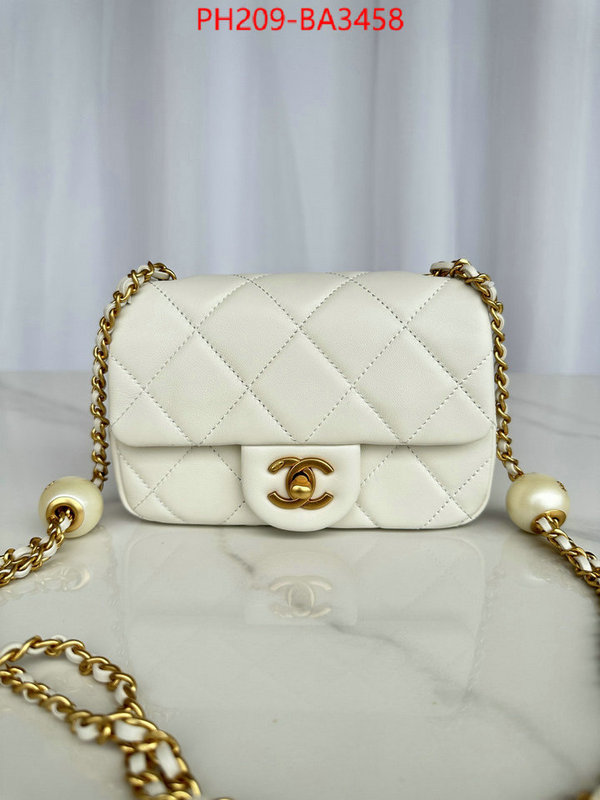 Chanel Bags(TOP)-Crossbody- can i buy replica ID: BA3458 $: 209USD,