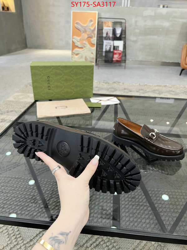 Men Shoes-Gucci best replica quality ID: SA3117 $: 175USD