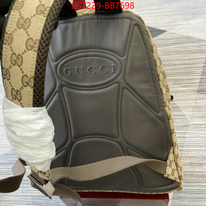 Gucci Bags(TOP)-Backpack- wholesale designer shop ID: BB7698 $: 229USD,