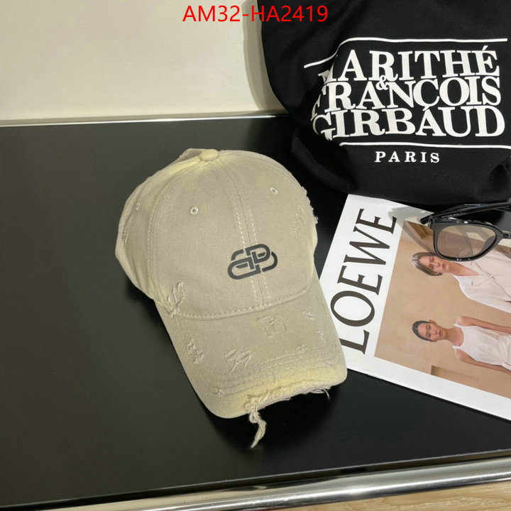 Cap(Hat)-Balenciaga buy best quality replica ID: HA2419 $: 32USD