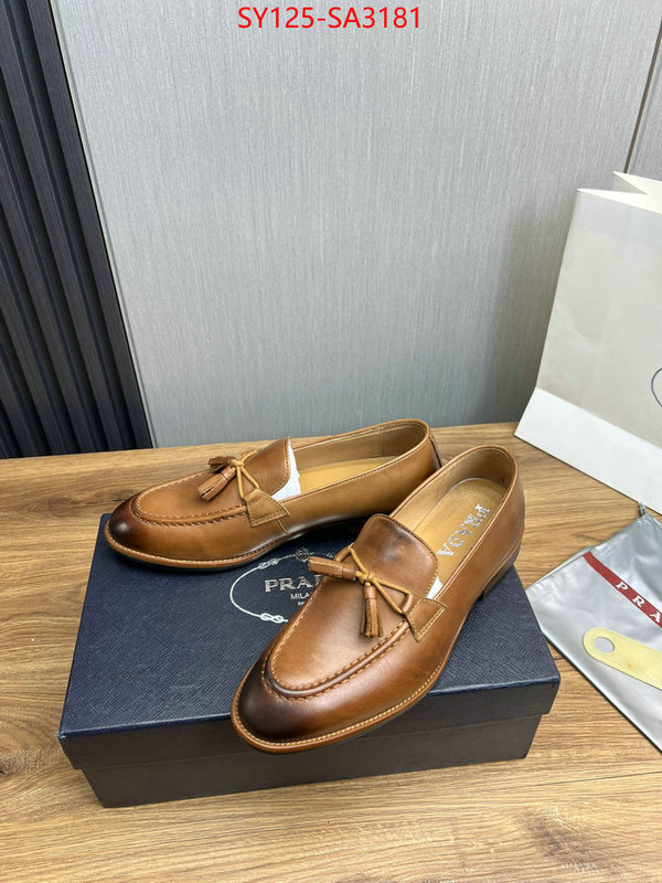 Men shoes-Prada buy aaaaa cheap ID: SA3181 $: 125USD