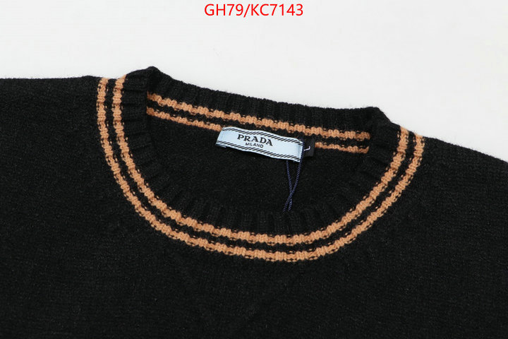 Clothing-Prada buy aaaaa cheap ID: KC7143 $: 79USD