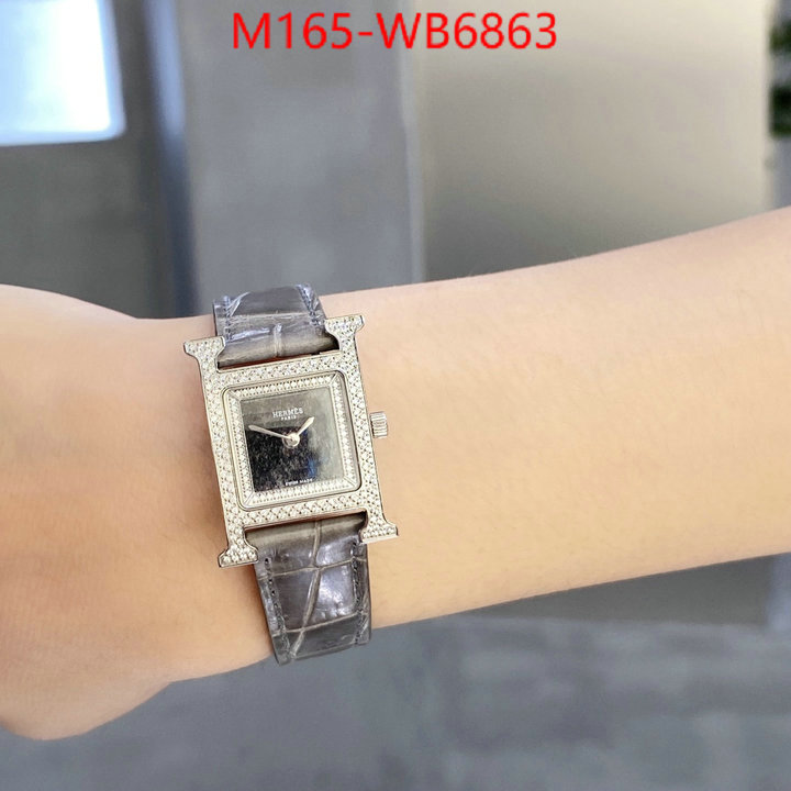 Watch(4A)-Hermes top quality fake ID: WB6863 $: 165USD