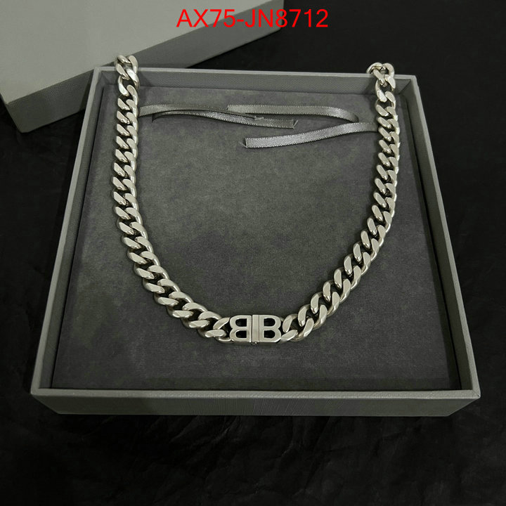 Jewelry-Balenciaga fake aaaaa ID: JN8712 $: 75USD