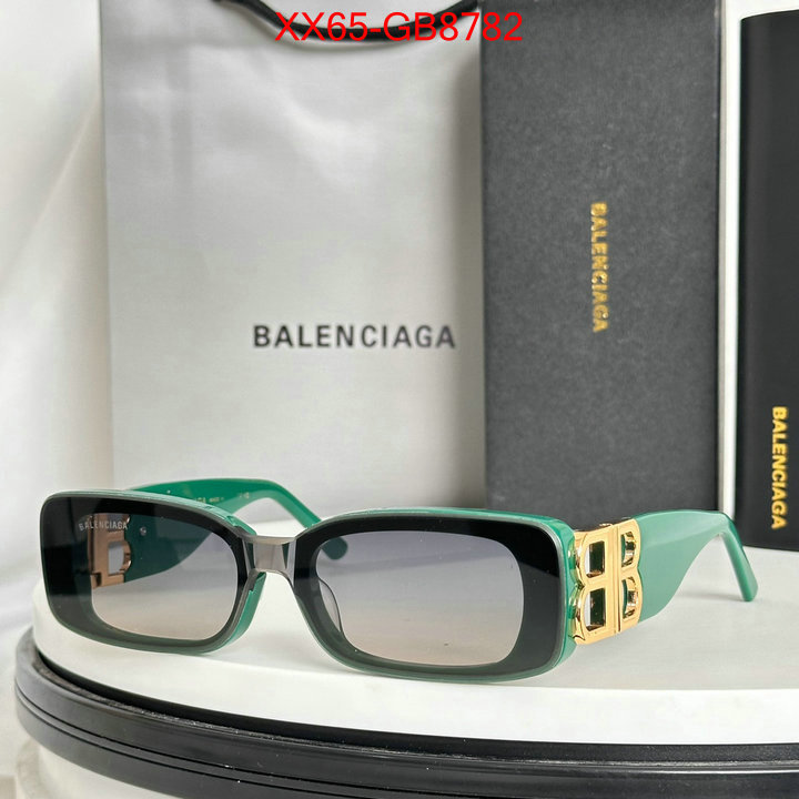 Glasses-Balenciaga high quality customize ID: GB8782 $: 65USD