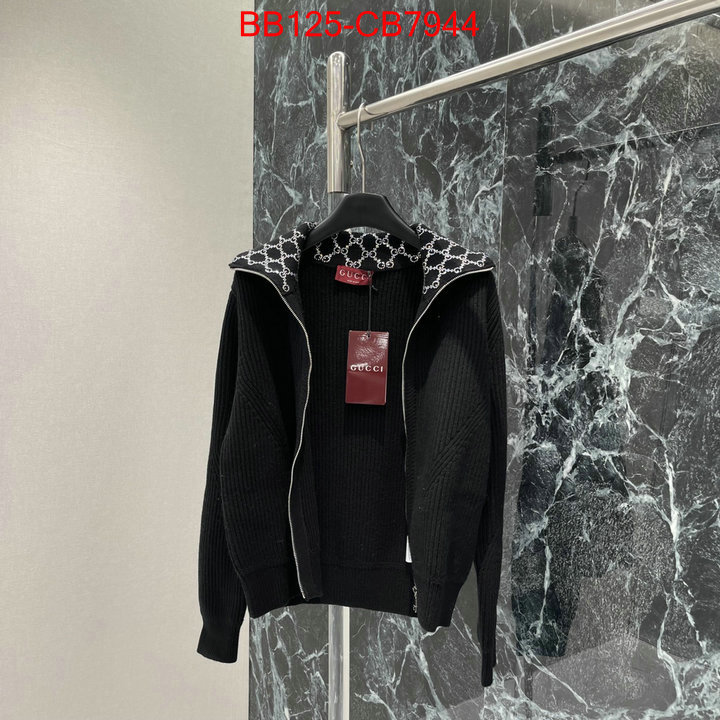 Clothing-Gucci highest product quality ID: CB7944 $: 125USD