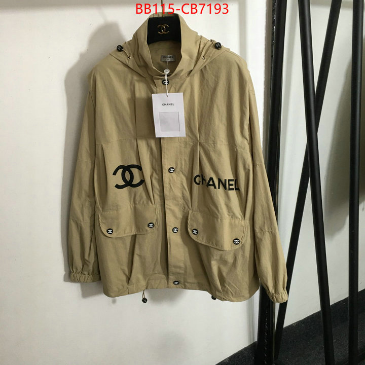 Clothing-Chanel aaaaa ID: CB7193 $: 115USD