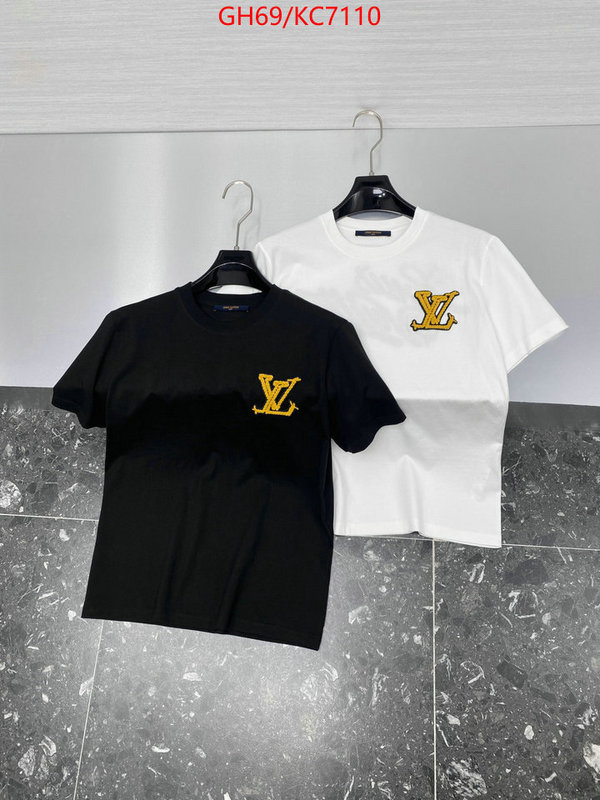 Clothing-LV replica 1:1 high quality ID: KC7110 $: 69USD