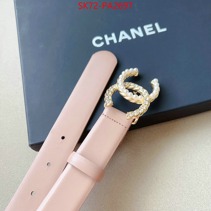 Belts-Chanel copy aaaaa ID: PA2697 $: 72USD