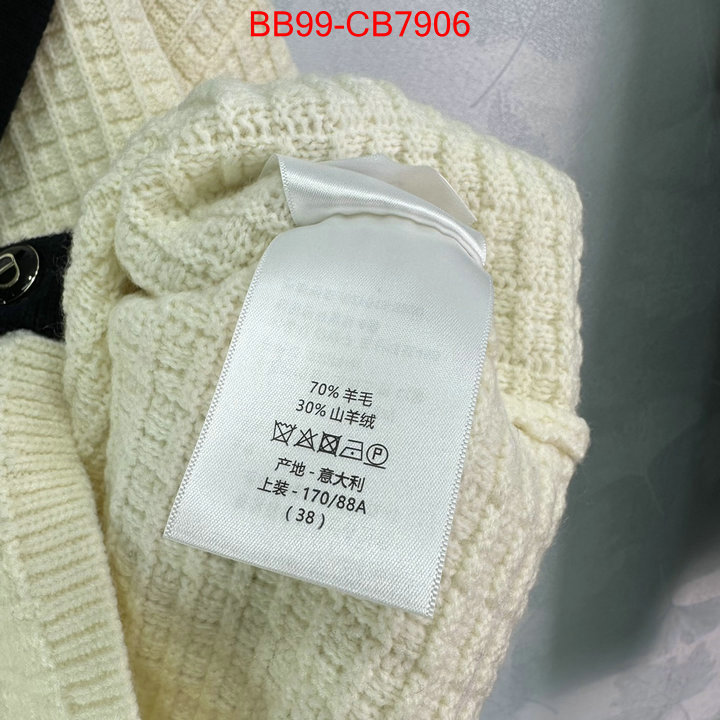 Clothing-Dior buy high-quality fake ID: CB7906 $: 99USD