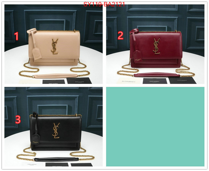 YSL Bags(4A)-Crossbody- 7 star replica ID: BA2121 $: 119USD,