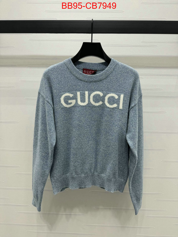 Clothing-Gucci top quality replica ID: CB7949 $: 95USD