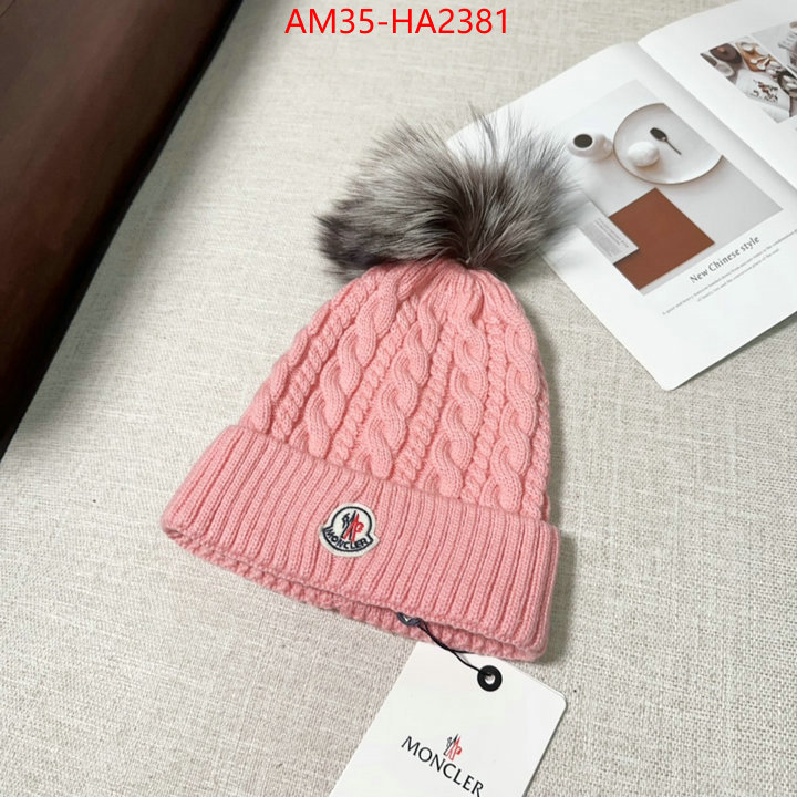 Cap(Hat)-Moncler luxury 7 star replica ID: HA2381 $: 35USD