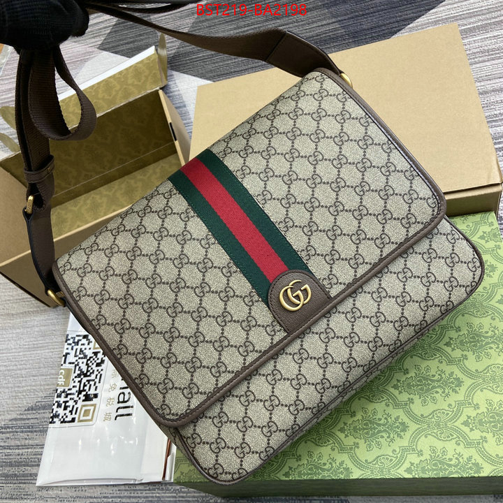 Gucci Bags(TOP)-Crossbody- found replica ID: BA2198 $: 219USD,