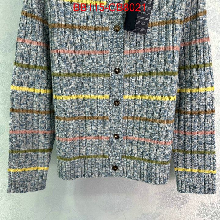 Clothing-Prada replica 1:1 ID: CB8021 $: 115USD