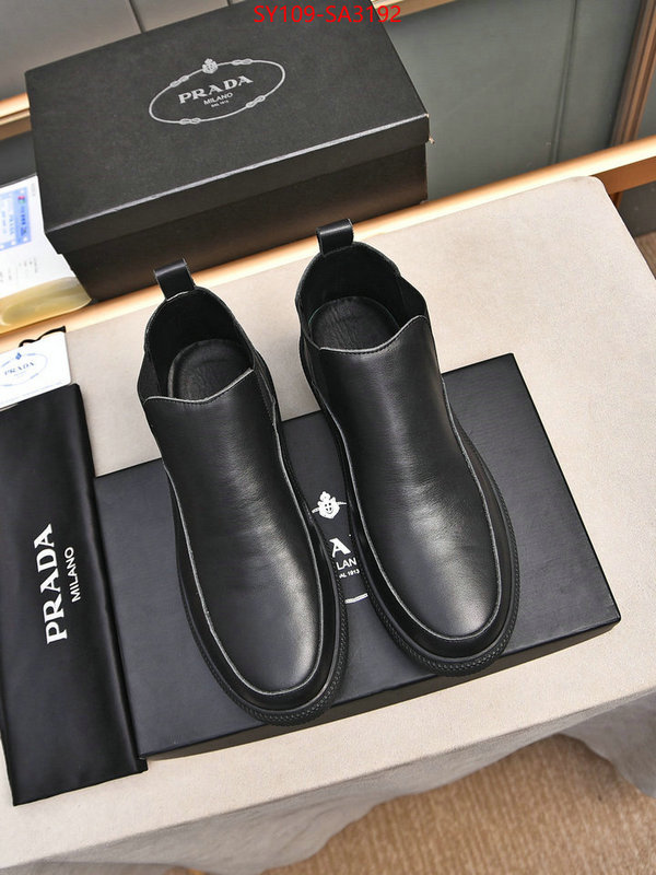 Men shoes-Prada 2024 replica wholesale cheap sales online ID: SA3192 $: 109USD