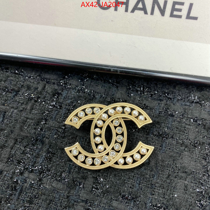 Jewelry-Chanel how to find designer replica ID: JA2047 $: 42USD