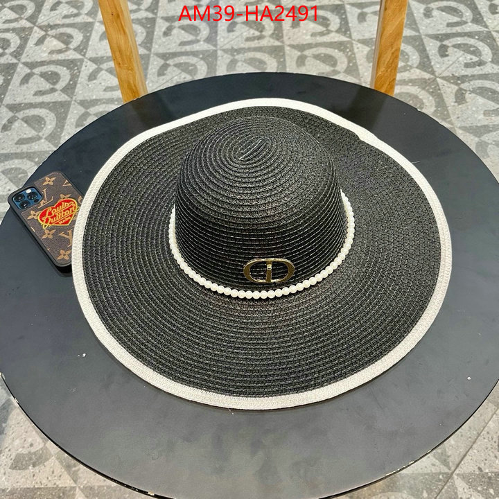 Cap (Hat)-Dior the quality replica ID: HA2491 $: 39USD