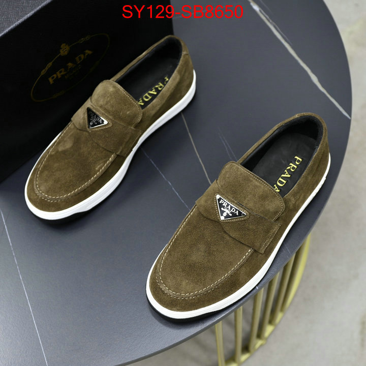 Men shoes-Prada 1:1 replica ID: SB8650 $: 129USD