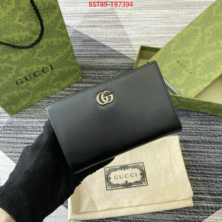 Gucci Bags(TOP)-Wallet- china sale ID: TB7394 $: 89USD,