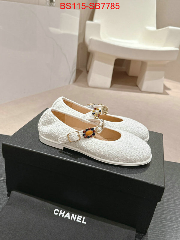 Women Shoes-Chanel designer high replica ID: SB7785 $: 115USD