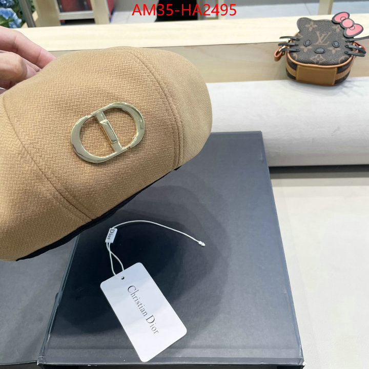 Cap (Hat)-Dior highest quality replica ID: HA2495 $: 35USD