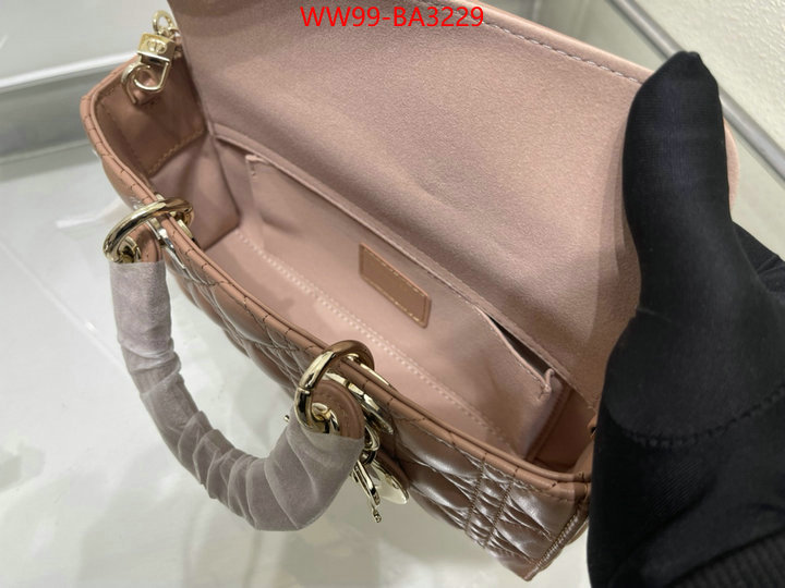 Dior Bags(4A)-Lady- buying replica ID: BA3229 $: 99USD,