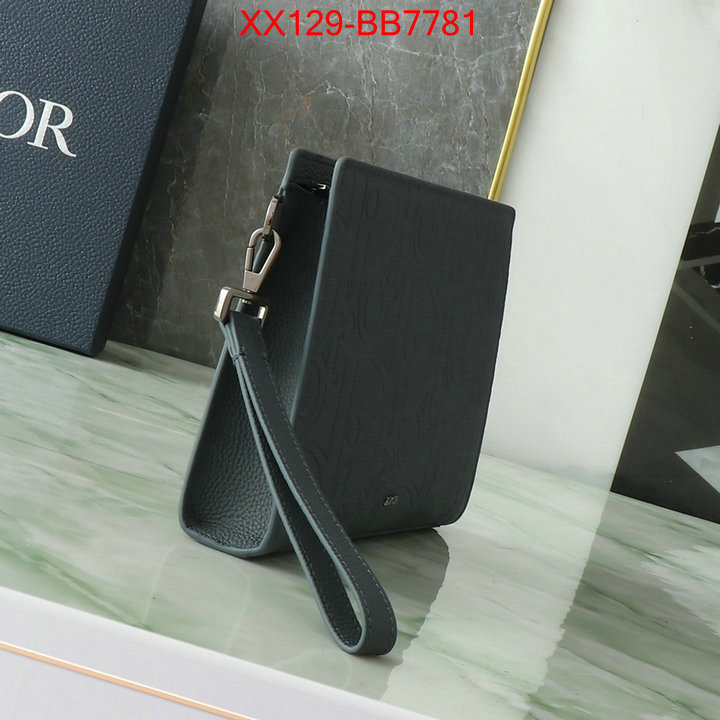 Dior Bags(TOP)-Clutch- wholesale imitation designer replicas ID: BB7781 $: 129USD,