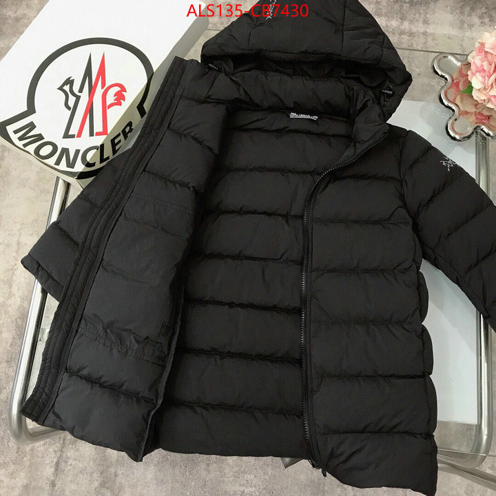 Kids clothing-Down jacket buy high-quality fake ID: CB7430 $: 135USD