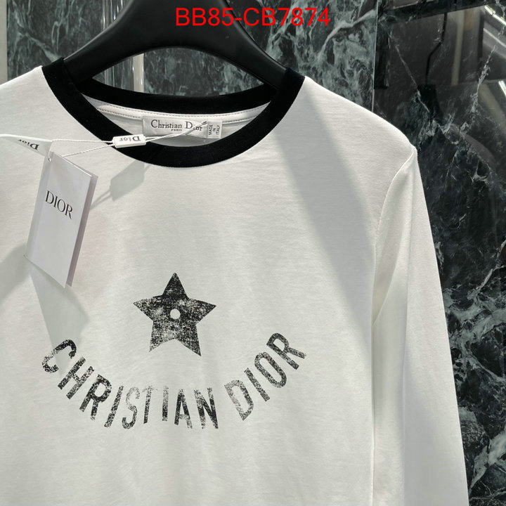 Clothing-Dior top perfect fake ID: CB7874 $: 85USD