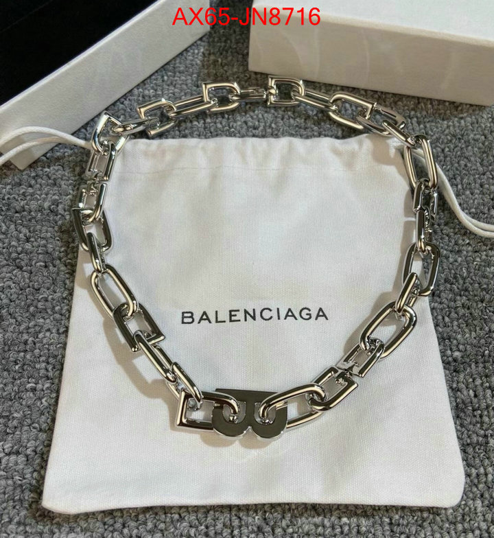 Jewelry-Balenciaga where can i buy ID: JN8716 $: 65USD