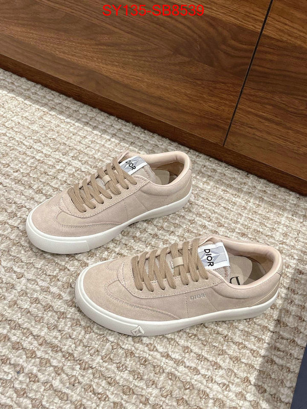 Women Shoes-Dior 1:1 replica wholesale ID: SB8539 $: 135USD