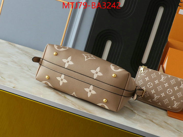 LV Bags(4A)-Handbag Collection- how can i find replica ID: BA3242 $: 79USD,