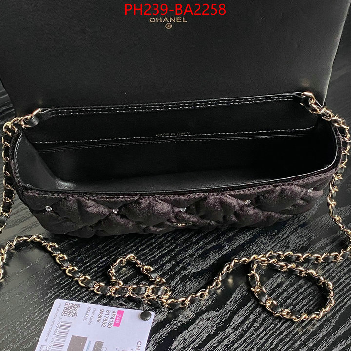 Chanel Bags(TOP)-Crossbody- 1:1 clone ID: BA2258 $: 239USD,