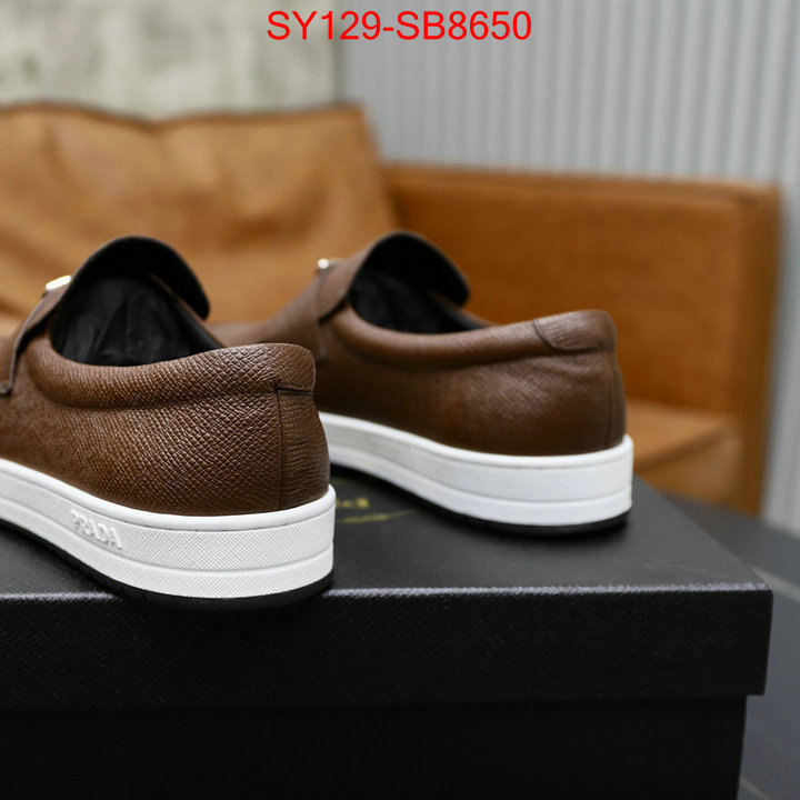 Men shoes-Prada 1:1 replica ID: SB8650 $: 129USD