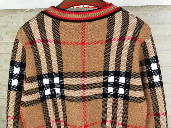 Clothing-Burberry outlet 1:1 replica ID: CA2106 $: 79USD