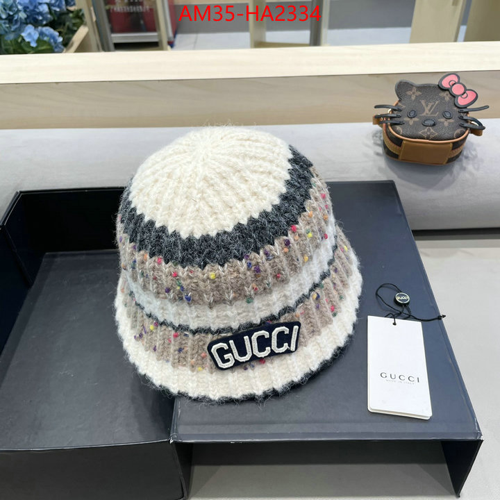 Cap(Hat)-Gucci exclusive cheap ID: HA2334 $: 35USD