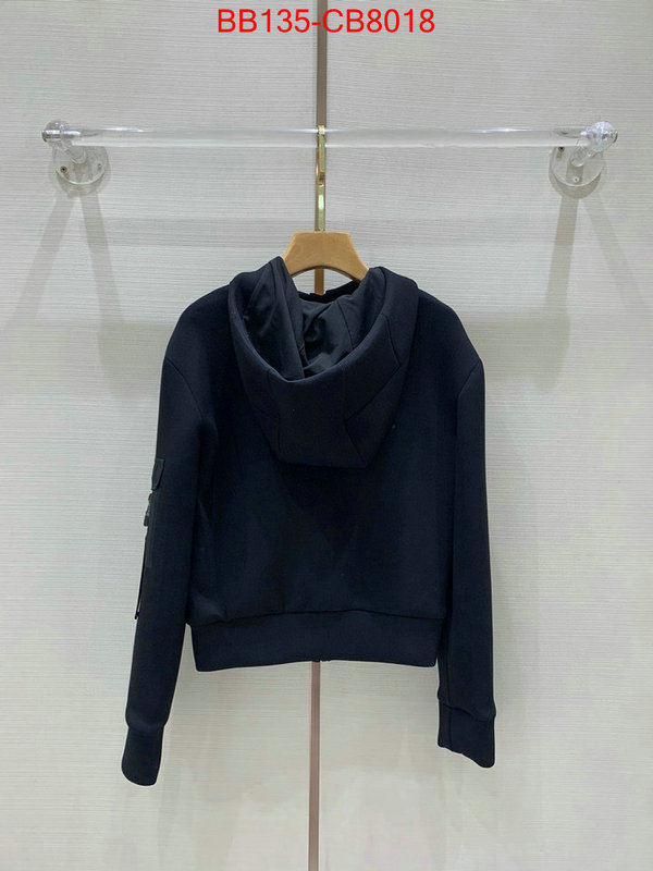 Clothing-Prada wholesale sale ID: CB8018 $: 135USD