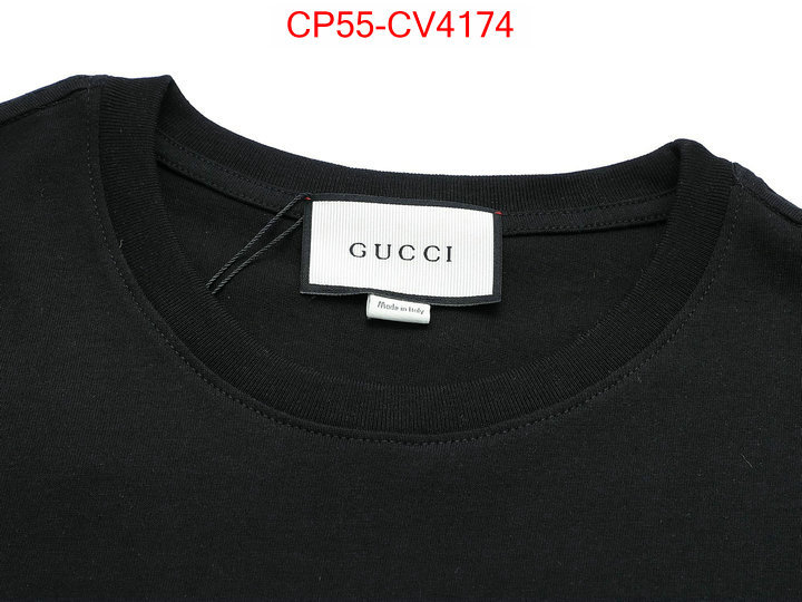 Clothing-Gucci what best designer replicas ID: CV4174 $: 55USD