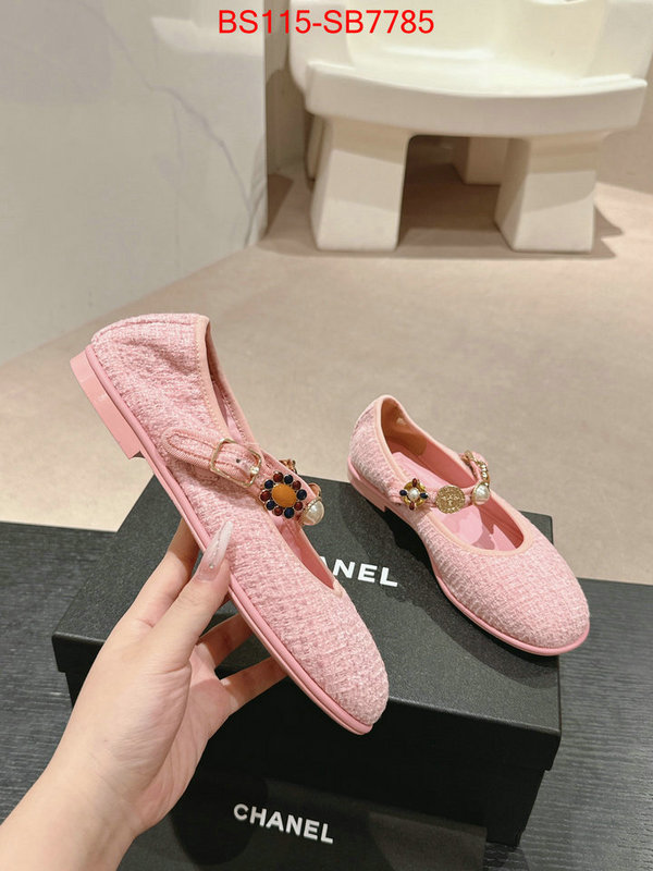 Women Shoes-Chanel designer high replica ID: SB7785 $: 115USD