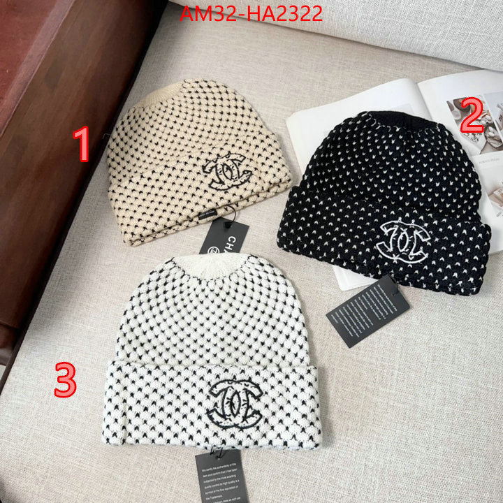 Cap (Hat)-Chanel top quality replica ID: HA2322 $: 32USD