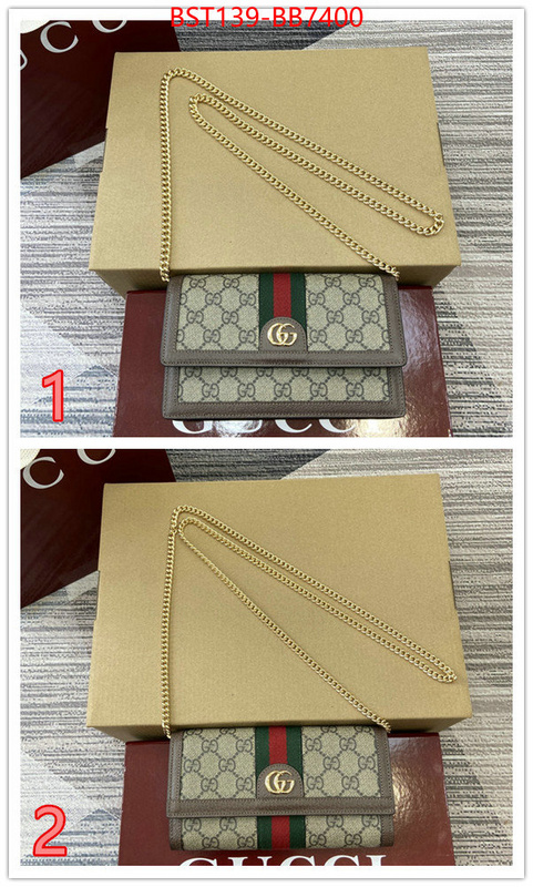 Gucci Bags(TOP)-Crossbody- 1:1 replica ID: BB7400 $: 139USD,