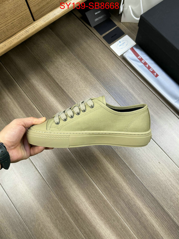 Men shoes-Prada wholesale designer shop ID: SB8668 $: 139USD