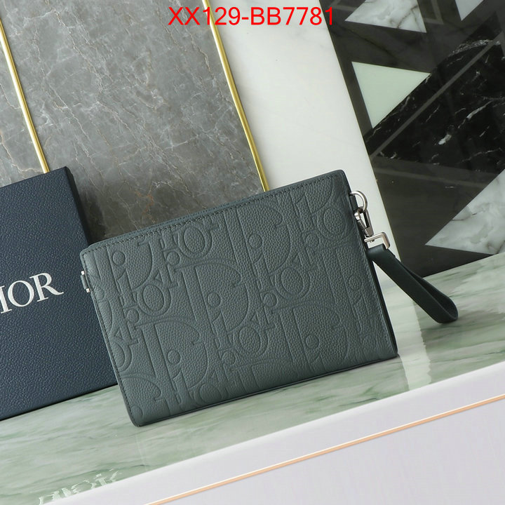 Dior Bags(TOP)-Clutch- wholesale imitation designer replicas ID: BB7781 $: 129USD,