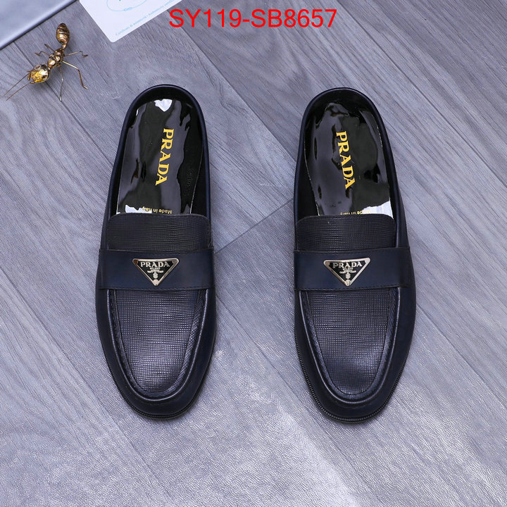 Men shoes-Prada top quality designer replica ID: SB8657 $: 119USD