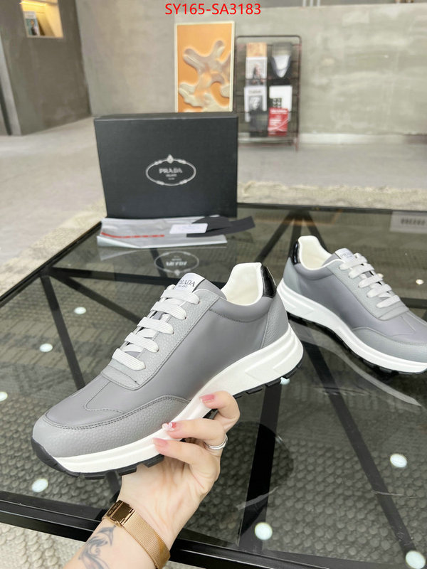 Men shoes-Prada styles & where to buy ID: SA3183 $: 165USD